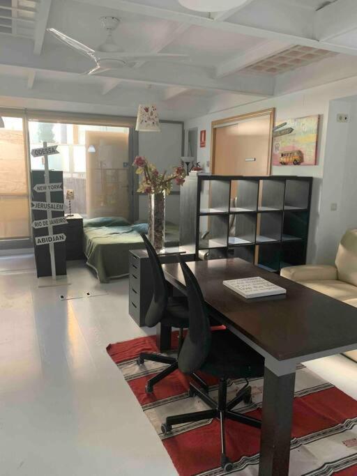 Studio-Loft Con Terraza Madrid Buitenkant foto